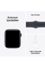 Watch SE GPS 40mm Gece Yarısı Alüminyum Kasa + Gece Yarısı Spor Kordon - S/M - Görsel 7