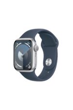 Watch Series 9 GPS 41mm Gümüş Alüminyum Kasa ve Fırtına Mavisi Spor Kordon - M/L