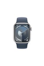 Watch Series 9 GPS 41mm Gümüş Alüminyum Kasa ve Fırtına Mavisi Spor Kordon - M/L - Görsel 2