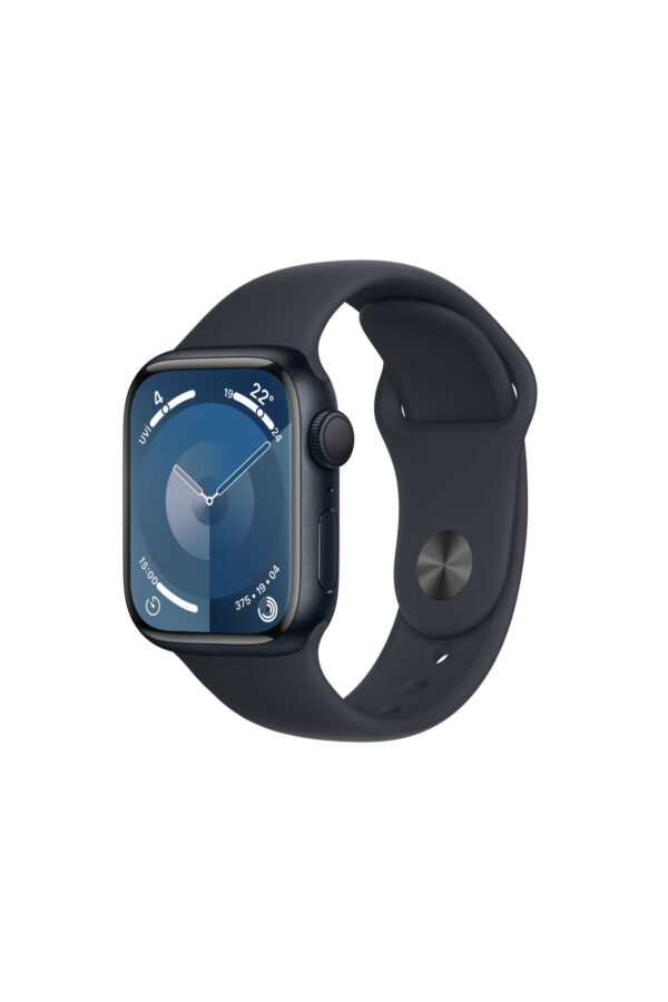 Watch Series 9 GPS 41mm Gece Yarısı Alüminyum Kasa ve Gece Yarısı Spor Kordon - M/L
