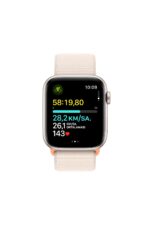 Watch SE GPS 44mm Yıldız Işığı Alüminyum Kasa ve Yıldız Işığı Spor Loop - Görsel 6