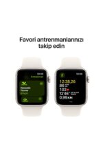 Watch SE GPS 40mm Starlight Aluminium Case with Starlight Sport Band - S/M - Görsel 6