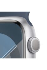 Watch Series 9 GPS 45mm Gümüş Alüminyum Kasa ve Fırtına Mavisi Spor Kordon - M/L - Görsel 3