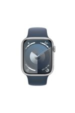 Watch Series 9 GPS 45mm Gümüş Alüminyum Kasa ve Fırtına Mavisi Spor Kordon - M/L - Görsel 2