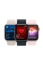 Watch Series 9 GPS 45mm Gümüş Alüminyum Kasa ve Fırtına Mavisi Spor Kordon - M/L - Görsel 7