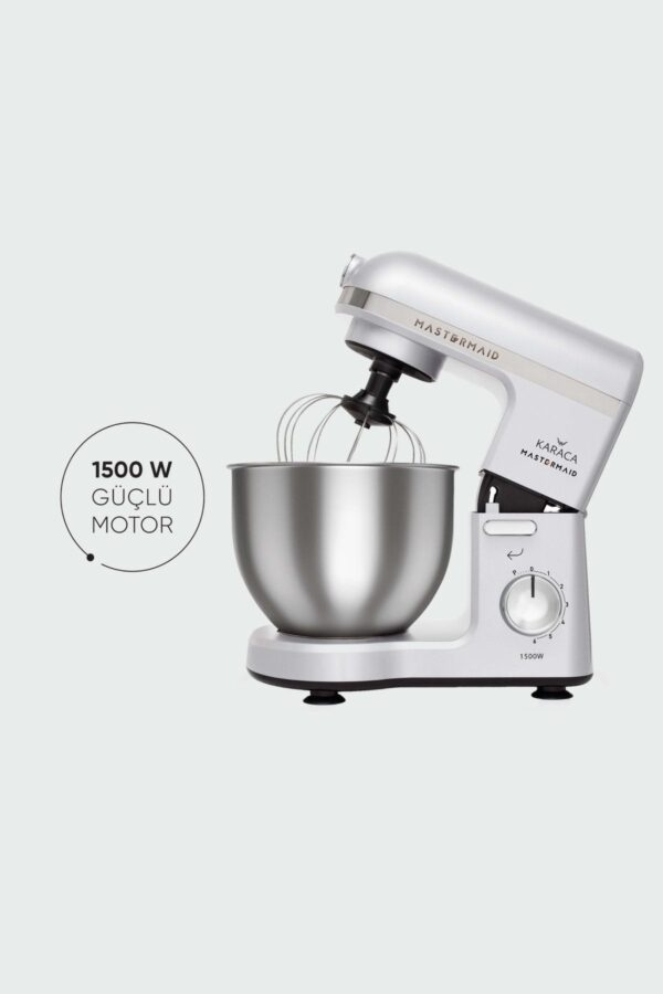 Mastermaid Chef Stand Mikser Pearl White 1500W 5 Lt