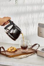 Just Coffee Aroma 2 In 1 Filtre Kahve Ve Çay Demleme Makinesi Latte - Görsel 2