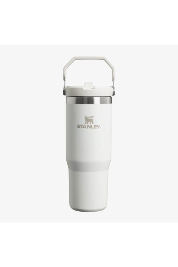 The Iceflow Flip Straw Pipetli 0.89 L Unisex Beyaz Termos