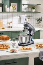 Multichef Stand Mikser Mutfak Şefi 1900w 5,5lt (KIYMA ÇEKME SUCUK-SOSİS İÇLİ KÖFTE APARATLI)