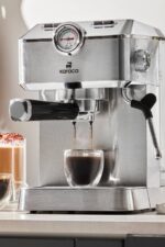 Coffee Art 1101 Süt Köpürtücülü 20bar Basınçlı Espresso Latte Cappuccino Americano Mak. 1,5l - Görsel 5