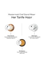 Mastermaid Chef Stand Mikser Soft Cream 1500w 5 Lt - Görsel 4