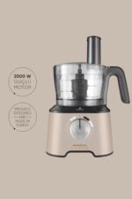 Mastermaid Power Essential Iconic Beige Mutfak Robotu, Blender Seti 2000 W - Görsel 6