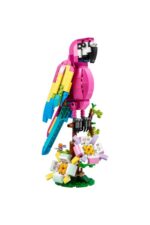 ® Creator Egzotik Pembe Papağan 31144 - 7 Yaş ve Üzeri Çocuklar Için Papağan, Balık ve Kurbağa M - Görsel 3