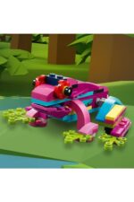 ® Creator Egzotik Pembe Papağan 31144 - 7 Yaş ve Üzeri Çocuklar Için Papağan, Balık ve Kurbağa M - Görsel 4