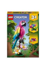 ® Creator Egzotik Pembe Papağan 31144 - 7 Yaş ve Üzeri Çocuklar Için Papağan, Balık ve Kurbağa M - Görsel 2