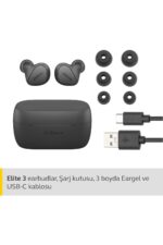 Elite 3 True Wireless Bt Kablosuz Kulak Içi Kulaklık Koyu Gri - Görsel 2