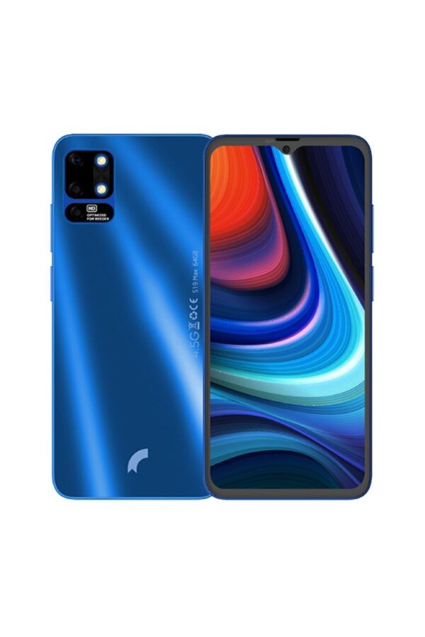 S19 Max 4GB+64 GB Mavi Cep Telefonu (Reeder Türkiye Garantili)
