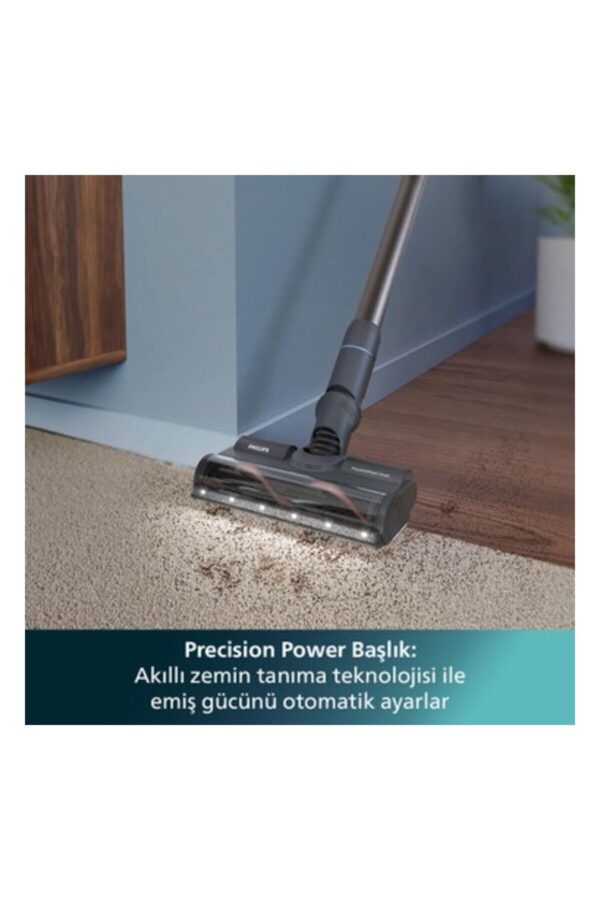 7000 Serisi Aqua 25.2 V Kablosuz Dik Süpürge, PowerCyclone 12, 80 dk'ya Kadar Şarj, XC7053/01