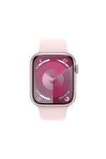 Watch Series 9 GPS 45mm Pembe Alüminyum Kasa ve Uçuk Pembe Spor Kordon - M/L - Görsel 2