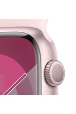 Watch Series 9 GPS 45mm Pembe Alüminyum Kasa ve Uçuk Pembe Spor Kordon - M/L - Görsel 3