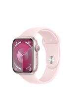 Watch Series 9 GPS 45mm Pembe Alüminyum Kasa ve Uçuk Pembe Spor Kordon - M/L