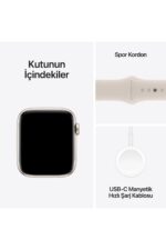 Watch SE GPS 44mm Yıldız Işığı Alüminyum Kasa ve Yıldız Işığı Spor Kordon - S/M - Görsel 8