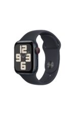 Watch SE GPS + Cellular 40mm Gece Yarısı Alüminyum Kasa ve Gece Yarısı Spor Kordon - S/M