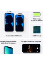 iPhone 13 128 GB Mavi Cep Telefonu (Apple Türkiye Garantili) - Görsel 7