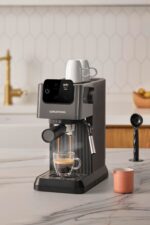 Delisia Coffee KSM 4330 Süt Köpürtücülü Manuel Espresso Makinesi