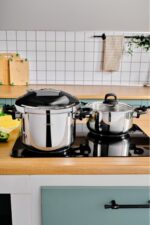 Perfect Gray Indüksiyon Tabanlı Düdüklü Tencere Seti 4+6 Litre