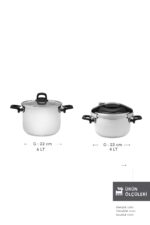 Perfect Gray Indüksiyon Tabanlı Düdüklü Tencere Seti 4+6 Litre - Görsel 2