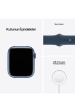 WATCH S7 45 BLUE AL ABY SP CEL-TUR - Görsel 7
