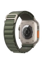Watch Ultra 49mm GPS+Cellular Titanyum Kasa ve Yeşil Alpine Loop - Medium (Apple Türkiye Garantili) - Görsel 3