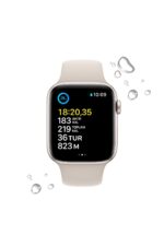 Watch SE 44mm GPS Yıldız Işığı Alüminyum Kasa ve Yıldız Işığı Spor Kordon (Apple Türkiye Garantili) - Görsel 4