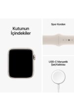 Watch SE 44mm GPS Yıldız Işığı Alüminyum Kasa ve Yıldız Işığı Spor Kordon (Apple Türkiye Garantili) - Görsel 8