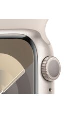 Watch Series 9 GPS 41mm Yıldız Işığı Alüminyum Kasa ve Yıldız Işığı Spor Kordon - S/M - Görsel 3