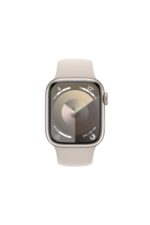 Watch Series 9 GPS 41mm Yıldız Işığı Alüminyum Kasa ve Yıldız Işığı Spor Kordon - S/M - Görsel 2