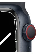 Watch Series 7 41mm GPS+Cellular Gece Yarısı Alüminyum Kasa ve Spor Kordon (Apple Türkiye Garantili) - Görsel 2