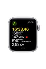 Watch Se Gps + Cellular, 40mm Silver Aluminium Case With Abyss Blue Sport Band - Regular - Görsel 3