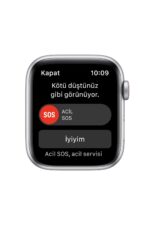 Watch Se Gps + Cellular, 40mm Silver Aluminium Case With Abyss Blue Sport Band - Regular - Görsel 5