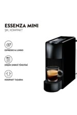 C35 Essenza Mini Siyah Kahve Makinesi Ve Süt Köpürtücü Aksesuar - Görsel 2