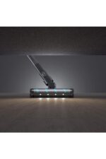 A9 Led Işıklı 500 W Kablosuz Şarjlı Dikey Süpürge Siyah Renk - Görsel 6