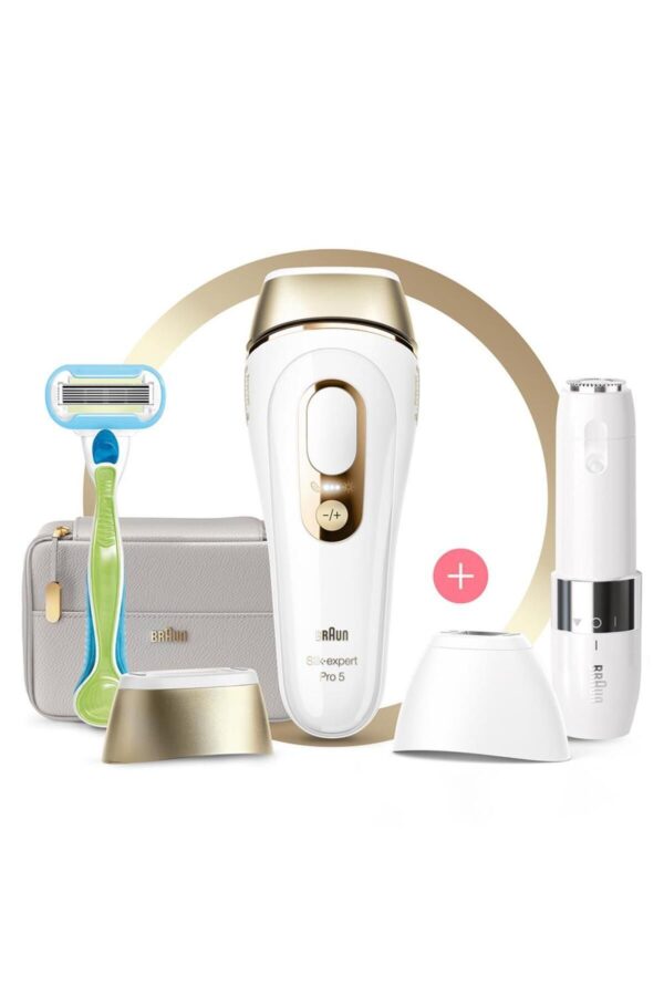 Silk Expert Pro 5 Pl5159 400.000 Atımlı, 2 Başlıklı Yeni Nesil Ipl Fs1000 Tasarım Çanta