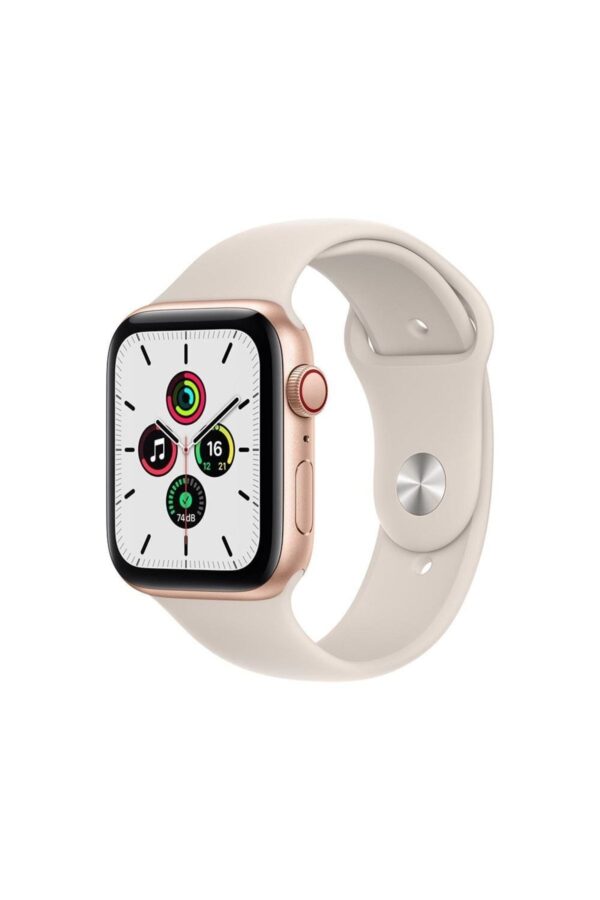 Watch Se 44mm GPS+Cellular Altın Alüminyum Kasa ve Yıldız Işığı Spor Kordon(Apple Türkiye Garantili)