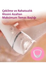BRE700/05 Epilatör (Yüz+Koltuk altı+Bikini Bölgesi+Bacak)Islak-Kuru,Işıklı,Kablosuz - Görsel 8