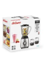 AR1056 Maxiblend Glass Sürahi Blender - Çelik  600 W - Görsel 3