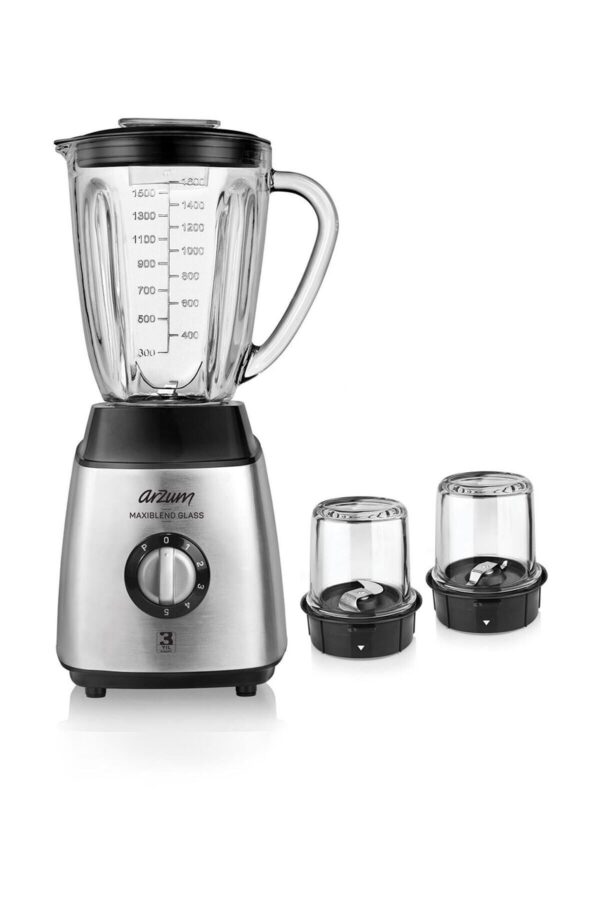 AR1056 Maxiblend Glass Sürahi Blender - Çelik  600 W