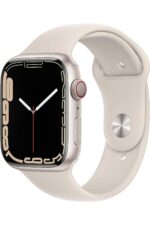 Watch Series 7 45mm GPS+Cellular Yıldız Işığı Alüminyum Kasa ve Spor Kordon(Apple Türkiye Garantili)