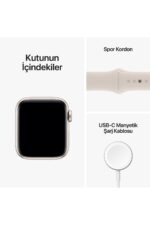 Watch SE 40mm GPS Yıldız Işığı Alüminyum Kasa ve Yıldız Işığı Sport Band (Apple Türkiye Garantili) - Görsel 8