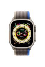 Watch Ultra GPS + Cellular, 49mm Titanyum Kasa ve Mavi/Gri Trail Loop - S/M - Görsel 2
